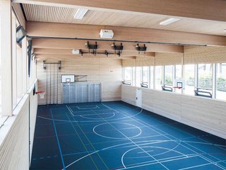 BauBuche ist das Material der Wahl für die Turnhalle Islisberg. 
