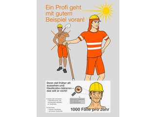 Ein Beispiel für Nudging, das Anstupsen zu positivem Verhalten.
