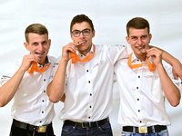 Maurus Dörig ist Schweizermeister der Zimmerleute